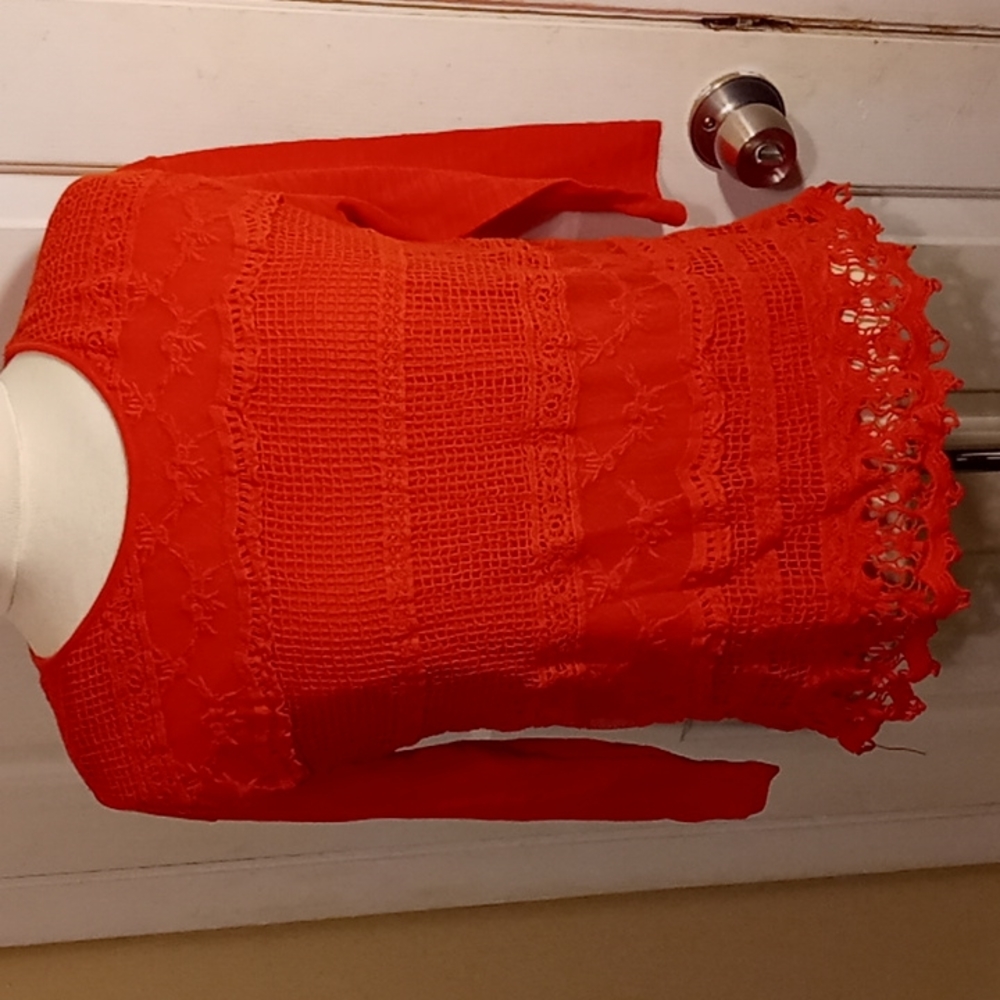 Orange Crop Top